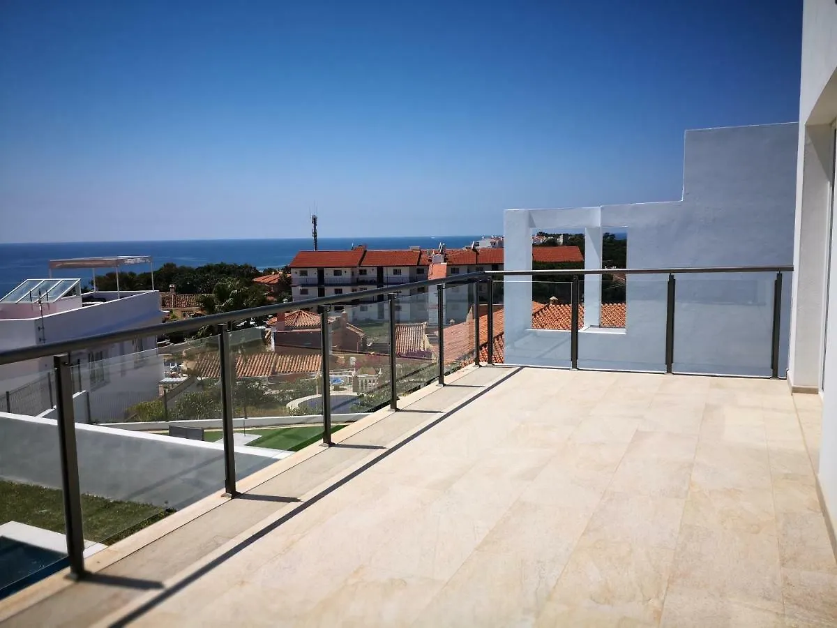 Villa Con Vistas Al Mar Mijas Costa Spanyolország